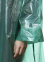 Плащ-дождевик STAYER 11610, полиэтиленовый, зеленый цвет, универсальный размер S-XL 0