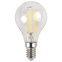 Лампа светодиодная ЭРА F-LED P45-7W-827-E14 7Вт филамент шар теплый белый свет Е14 0