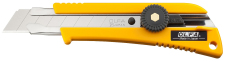 Нож OLFA с выдвижным лезвием эргономичный с резиновыми накладками, 18мм OL-L-2 2