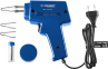 Импульсный паяльник ЗУБР 150 Вт, в наборе: нагрев 6 сек., канифоль, припой, 2 сменных жала, Профессионал 55412-H4 3