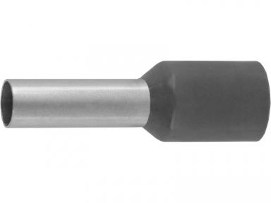 Наконечник штыревой, НШВИ изолированный, для многожильного кабеля, 4,0 мм2, 100шт