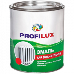 Эмаль Profilux 0,9 кг белая для радиаторов и систем отопления 