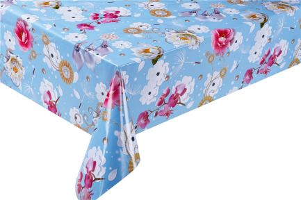 Скатерть клеенка на стол на кухню, 110 х 140 см / 140 х 180 см