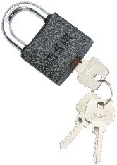 Замок навесной для чемодана TS1 20мм