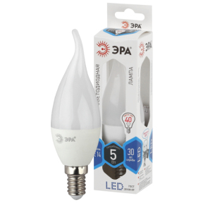 Лампа светодиодная ЭРА LED ( BXS-5w-840-E14)