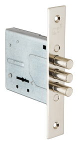 Замок врезной Sam (Сам) сувальдный ЗВ8-6/13 (без отв. планки), 3 кл. 5655