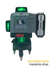 Лазерный нивелир МастерОк16 лучей зеленый