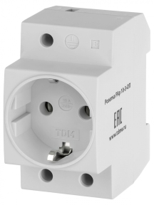 Розетка на дин рейку с/з 1-ая