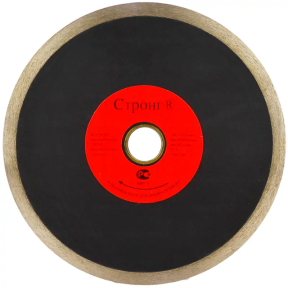 Алмазный диск STRONG 180мм х 25.4мм для влажой резки гладкий СТД-128