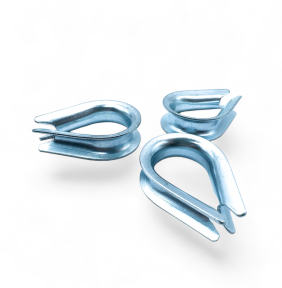 Коуш для стальных канатов М3 (в уп. 10 шт)