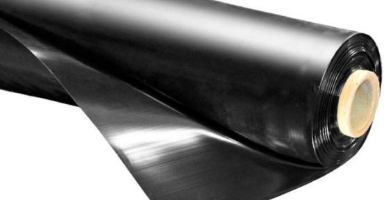 Пленка П/Э рукав, ширина 1500 мм, толщина 80 мкм ЧЕРНАЯ 1 м