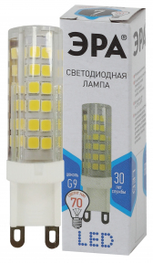 Лампа ЭРА LED (JCD-7W-CER-840-G9)