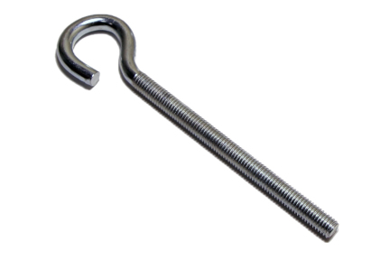 Крюк полукольцо с резьбой М8 х 160мм