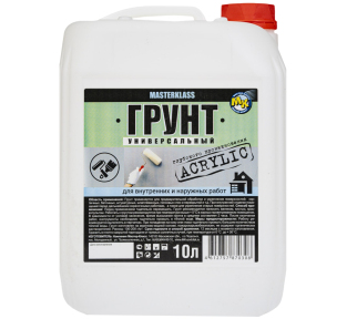 Грунт акриловый 10 л Мастер Класс