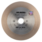 Диск алмазный отрезной 180*25,4 Hilberg Master Сeramic HM504