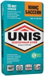 Плиточный клей UNIS / ЮНИС Бассейн (25 кг)