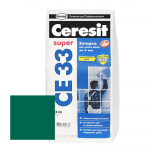 Затирка Ceresit СЕ 33 зелёный 2кг