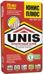 Плиточный клей Юнис Плюс (UNIS+) 25 кг