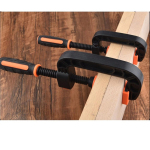 Набор струбцин 3 штуки черные