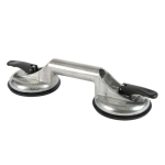 Стеклодомкрат ручка-присоска алюминиевый 120мм (двойной 100 кг)