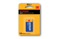 Батарейки Kodak 6LR61-1BL MAX SUPER Alkaline K9V-1