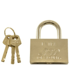 Замок навесной D 70мм 3 ключа