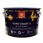 TIKKURILA EURO SMART 2 интерьерная для стен и потолка 9 л