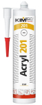 Герметик акриловый KIM TEC Acryl 201, 280мл белый