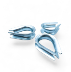 Коуш для стальных канатов М3 (в уп. 10 шт)