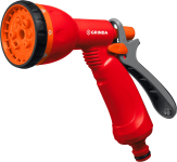 Поливочный пистолет GRINDA P-8, 8 режимов, курок сзади, пластиковый 8-427370