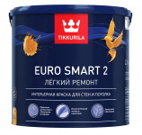 TIKKURILA EURO SMART 2 Краска  интерьерная для стен и потолка  2.7л