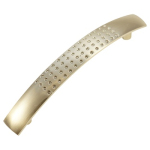 Ручка мебельная скоба L345-96мм SN Матовый никель (ручка-скоба)