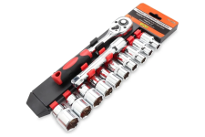 Набор головок с трещоткой 1/2 дюйма 12 предметов 8-22мм 