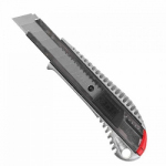 Металлический нож с автостопом ПРО-18А, сегмент. лезвия 18 мм, ЗУБР Профессионал 09170