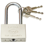 Замок навесной L60мм с длинной дужкой 3 ключа