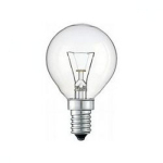Лампа накаливания декоративная ДШ 40вт Р45 230в Е14  (шар прозрачный)