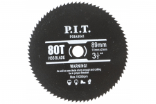 Диск пильный универсальный для пластика, мягких металлов (89х10 мм; 80Т) для PMS89-C P.I.T. P03A0041