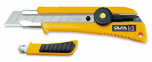 Нож OLFA с выдвижным лезвием эргономичный с резиновыми накладками, 18мм OL-L-2