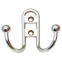 Крючок двойной (хром(СР) прутковый ) 220-31