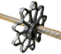 Фиксатор арматуры Звездочка 40мм (6-18)