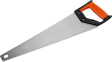 Ножовка по дереву (пила) MIRAX Universal 450 мм, 5 TPI, рез вдоль и поперек волокон, для крупных и средних заготовок 1502-47